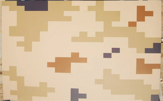 甘南荒漠迷彩漆喷涂